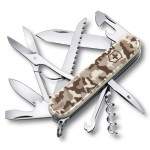 Нож перочинный Victorinox Huntsman (1.3713.941) 91мм 15функц. камуфляж пустыни карт.коробка