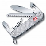 Нож перочинный Victorinox Farmer Alox (0.8241.26) 93мм 9функц. серебристый карт.коробка
