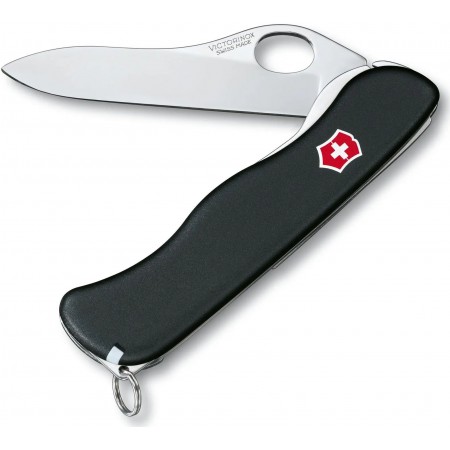 Нож перочинный Victorinox Sentinel One Hand (0.8416.M3) 111мм 5функц. черный карт.коробка