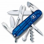 Нож перочинный Victorinox Climber (1.3703.T2) 91мм 14функц. синий полупрозрачный карт.коробка