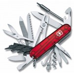 Нож перочинный Victorinox CyberTool L (1.7775.T) 91мм 39функц. красный полупрозрачный карт.коробка