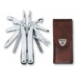 Мультитул Victorinox SwissTool Spirit X (3.0224.L) 105мм 24функц. чехол кожаный серебристый карт.коробка