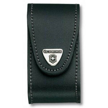 Чехол Victorinox 4.0521.3 нат.кожа петля черный