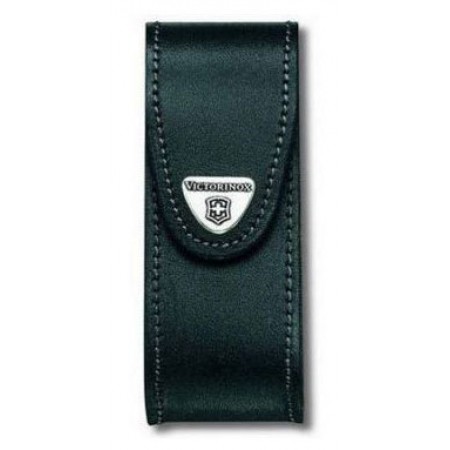 Чехол Victorinox 4.0524.XL нат.кожа петля черный с застежкой на липучке