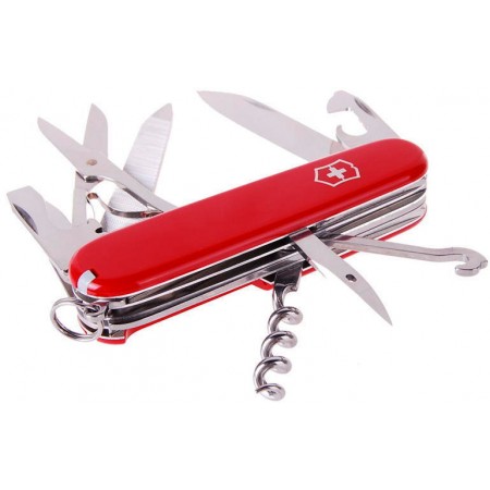 Нож перочинный Victorinox Mountaineer (1.3743) 91мм 18функц. красный карт.коробка