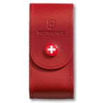Чехол Victorinox 4.0521.1 нат.кожа петля красный без упаковки