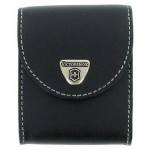 Чехол Victorinox 4.0521.XAVT нат.кожа петля черный с застежкой на кнопке/крепление на ремень