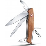 Нож перочинный Victorinox RangerWood 55 (0.9561.63) 130мм 10функц. дерево карт.коробка