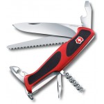 Нож перочинный Victorinox RangerGrip 55 (0.9563.C) 130мм 12функц. красный/черный карт.коробка