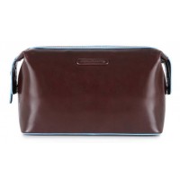 Косметичка Piquadro Blue Square BY3851B2/MO красное дерево натур.кожа
