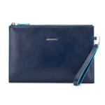 Клатч мужской Piquadro Blue Square AC5099B2/BLU2 синий натур.кожа Клатч мужской Piquadro Blue Square AC5099B2/BLU2 синий натур.кожа