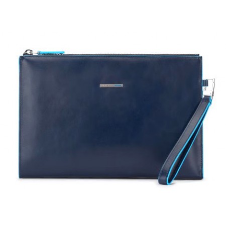 Клатч мужской Piquadro Blue Square AC5099B2/BLU2 синий натур.кожа Клатч мужской Piquadro Blue Square AC5099B2/BLU2 синий натур.кожа