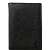 Обложка для документов Piquadro Black Square PP5256B3/N черный натур.кожа