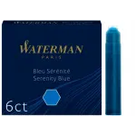 Картридж Waterman International (CWS0110950) Serenity Blue чернила для ручек перьевых (6шт)