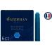 Картридж Waterman International (CWS0110950) Serenity Blue чернила для ручек перьевых (6шт)