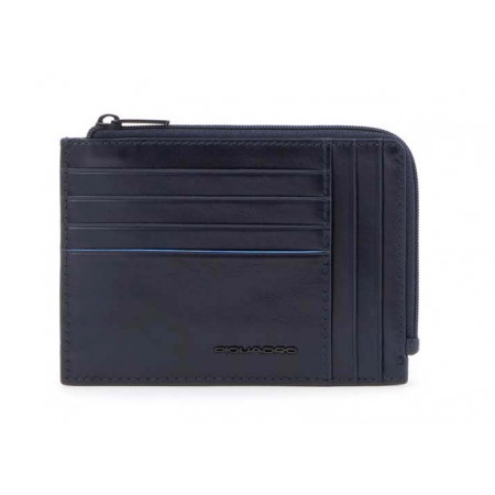 Портмоне Piquadro Blue Square Revamp PU1243B2VR/BLU синий натур.кожа