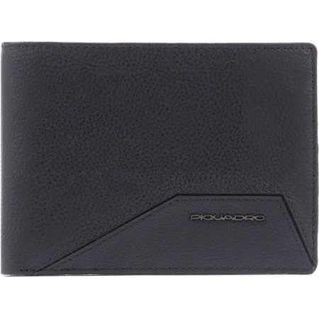 Кошелек мужской Piquadro Rhino PU257W118R/N черный натур.кожа Кошелек мужской Piquadro Rhino PU257W118R/N черный натур.кожа