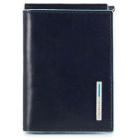 Портмоне Piquadro Blue Square PU3890B2/BLU2 синий натур.кожа