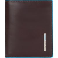 Портмоне Piquadro Blue Square PU5964B2R/MO коричневый натур.кожа