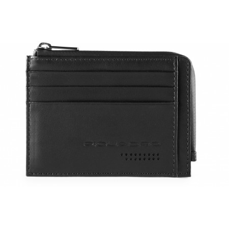 Чехол для кредитных карт Piquadro Urban PP4822UB00R/N черный натур.кожа