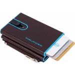 Чехол для кредитных карт Piquadro Blue Square PP5585B2BLR/MO коричневый натур.кожа Чехол для кредитных карт Piquadro Blue Square PP5585B2BLR/MO коричневый натур.кожа