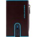 Чехол для кредитных карт Piquadro Blue Square PP5585B2BLR/MO коричневый натур.кожа