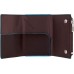 Чехол для кредитных карт Piquadro Blue Square PP5585B2BLR/MO коричневый натур.кожа