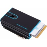 Чехол для кредитных карт Piquadro Blue Square PP5585B2BLR/N черный натур.кожа Чехол для кредитных карт Piquadro Blue Square PP5585B2BLR/N черный натур.кожа