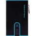 Чехол для кредитных карт Piquadro Blue Square PP5585B2BLR/N черный натур.кожа