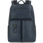 Рюкзак Piquadro Harper CA3349AP/BLU синий кожа