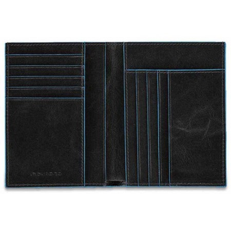 Кошелек мужской Piquadro Blue Square PU1393B2/N черный натур.кожа