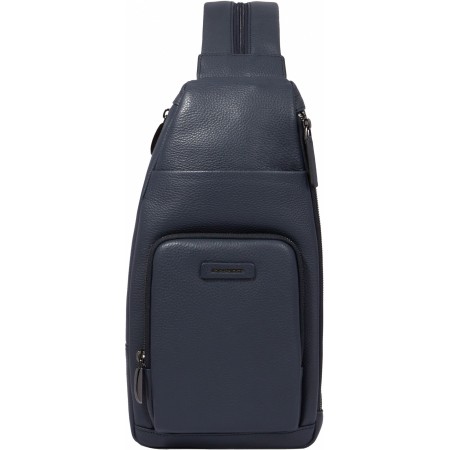 Рюкзак слинг Piquadro Modus Special CA5577MOS/BLU синий натур.кожа