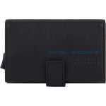 Чехол для кредитных карт Piquadro Urban PP5649UB00R/NGR черный/серый натур.кожа