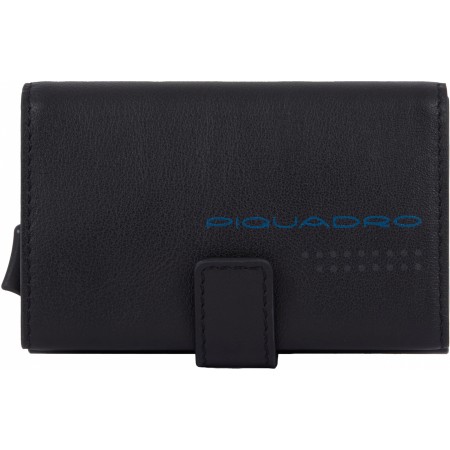 Чехол для кредитных карт Piquadro Urban PP5649UB00R/NGR черный/серый натур.кожа
