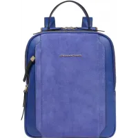 Рюкзак женский Piquadro Circle CA5566W92/BLU3 синий замша