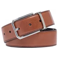 Ремень мужской The Bridge Brunelleschi 03450401/6V-110х3.5см коричневый/черный натур.кожа