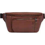 Сумка на пояс мужская Piquadro CRONUS CA2174S134/M коричневый натур.кожа
