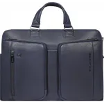 Деловая сумка Piquadro Cronus CA6025S134/BLU с отделением для ноутбука синий натур.кожа