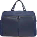 Деловая сумка Piquadro Orion CA6624S136/BLU с отделением для ноутбука синий ткань/натур.кожа