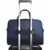 Деловая сумка Piquadro Orion CA6624S136/BLU с отделением для ноутбука синий ткань/натур.кожа