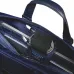Деловая сумка Piquadro Orion CA6624S136/BLU с отделением для ноутбука синий ткань/натур.кожа