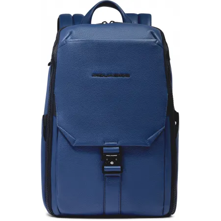 Рюкзак Piquadro Than CA6609S135/BLU синий кожа