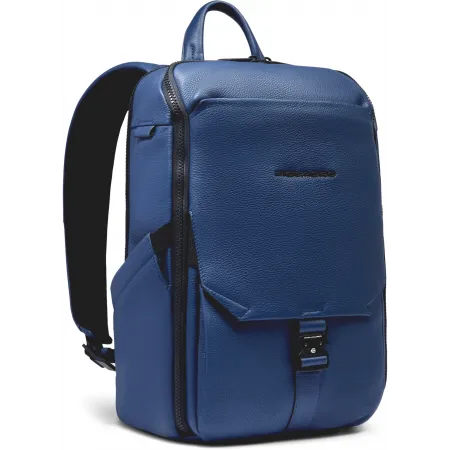 Рюкзак Piquadro Than CA6610S135/BLU синий кожа