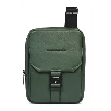 Сумка Piquadro Than CA3084S135/VE хаки натур.кожа
