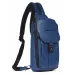 Рюкзак слинг мужской Piquadro Than CA6616S135/BLU синий кожа