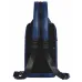 Рюкзак слинг мужской Piquadro Than CA6616S135/BLU синий кожа