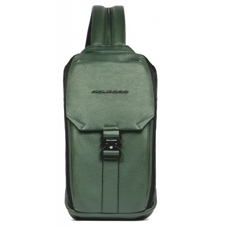 Рюкзак слинг мужской Piquadro Than CA6616S135/VE хаки