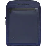 Сумка мужская Piquadro Orion CA1816S136/BLU синий ткань/натур.кожа