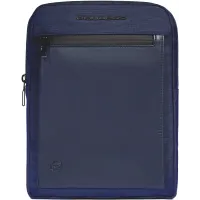 Сумка мужская Piquadro Orion CA1816S136/BLU синий ткань/натур.кожа