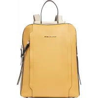 Рюкзак женский Piquadro Circle CA4576W92/GBE желтый/бежевый кожа